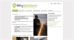 Desktop Screenshot of nh3solutions.com